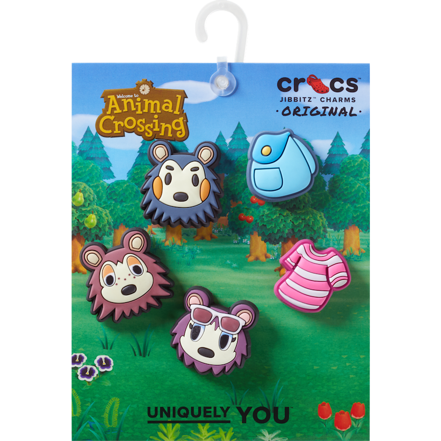 Crocs Classic Animal Crossing Creator 5 Pack Jibbitz™ charms