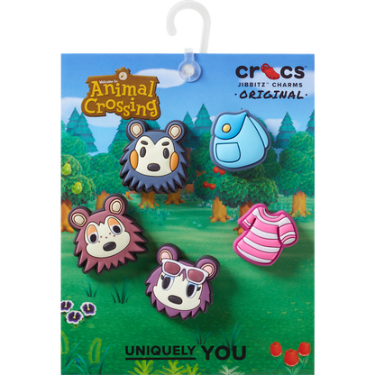 Crocs Classic Animal Crossing Creator 5 Pack Jibbitz™ charms