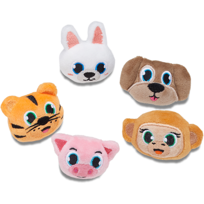 Crocs Essential Fuzzy Animal 5 Pack Jibbitz™ charms
