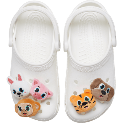 Crocs Essential Fuzzy Animal 5 Pack Jibbitz™ charms