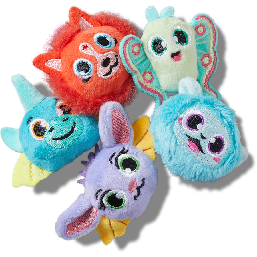 Crocs Top Pick Fuzzy Fantasy Animals 5 Pack Jibbitz™ charms