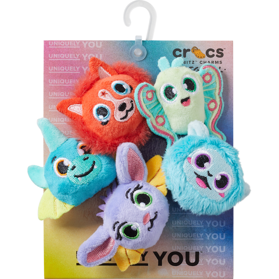 Crocs Top Pick Fuzzy Fantasy Animals 5 Pack Jibbitz™ charms