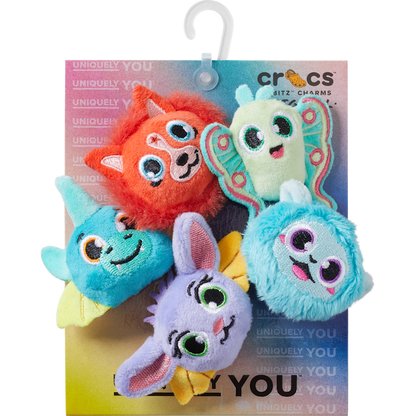 Crocs Top Pick Fuzzy Fantasy Animals 5 Pack Jibbitz™ charms