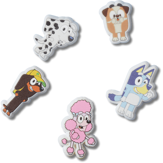 Crocs Quality Bluey 5Pack Jibbitz™ charms