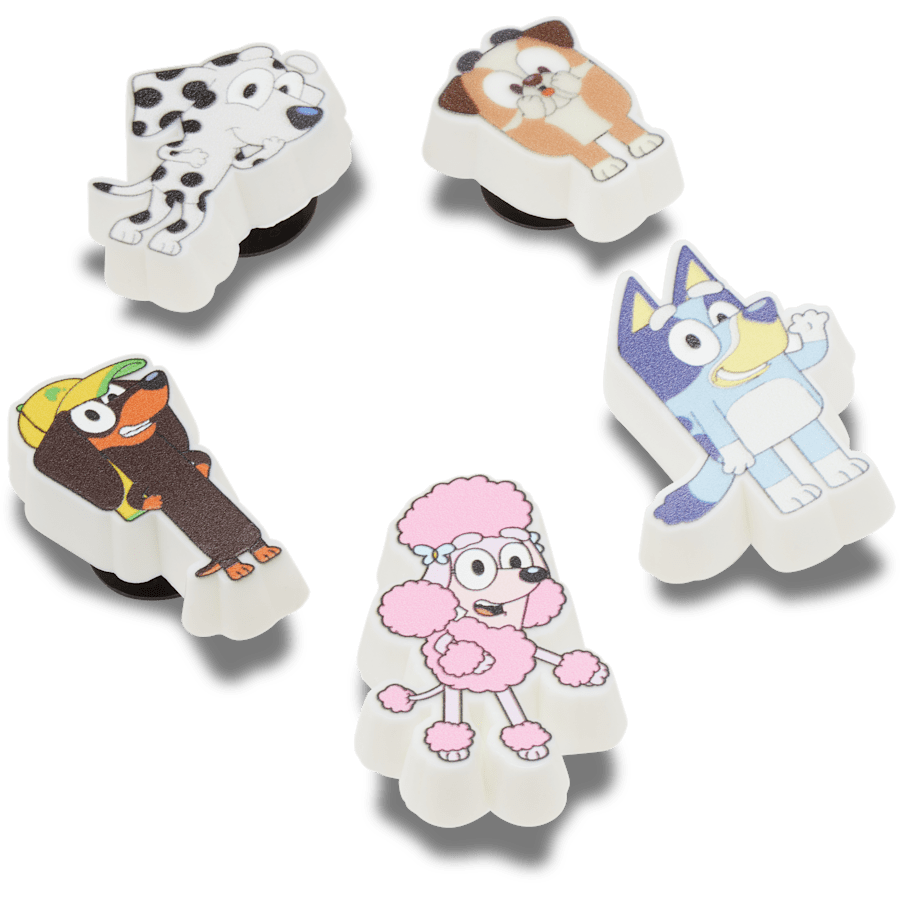 Crocs Quality Bluey 5Pack Jibbitz™ charms