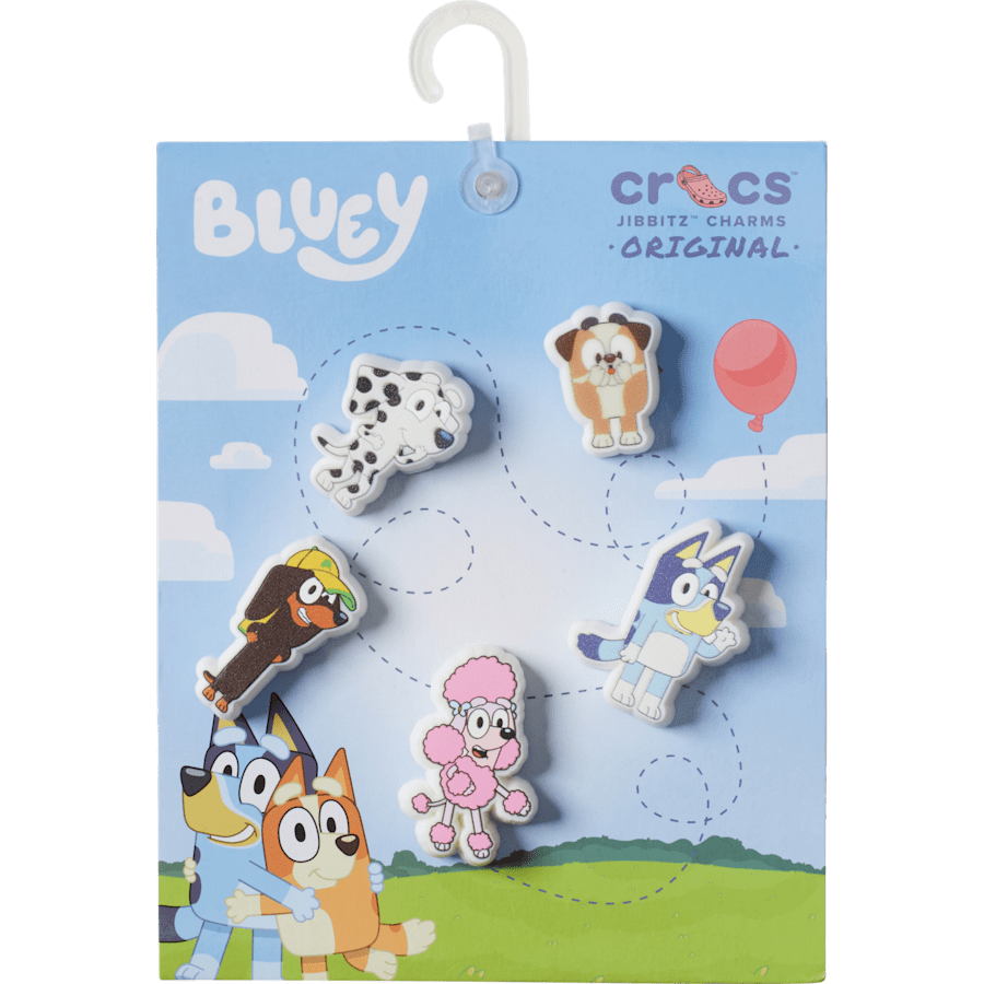 Crocs Quality Bluey 5Pack Jibbitz™ charms