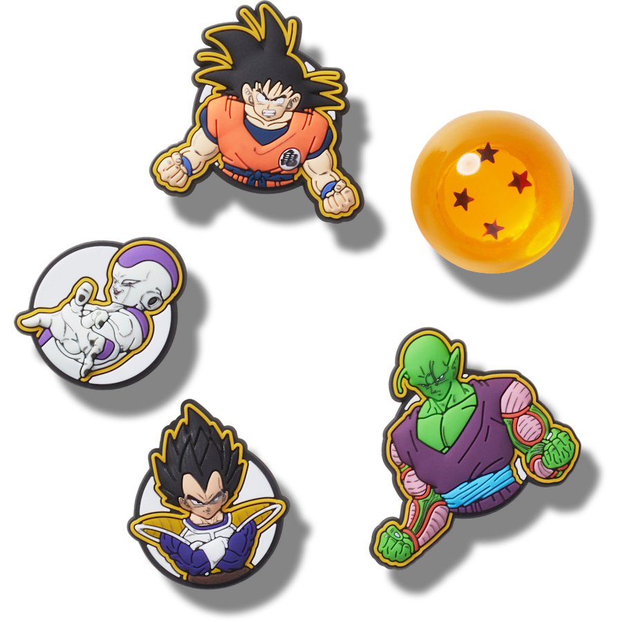 Crocs Discount Dragon Ball Z 5 Pack Jibbitz™ charms