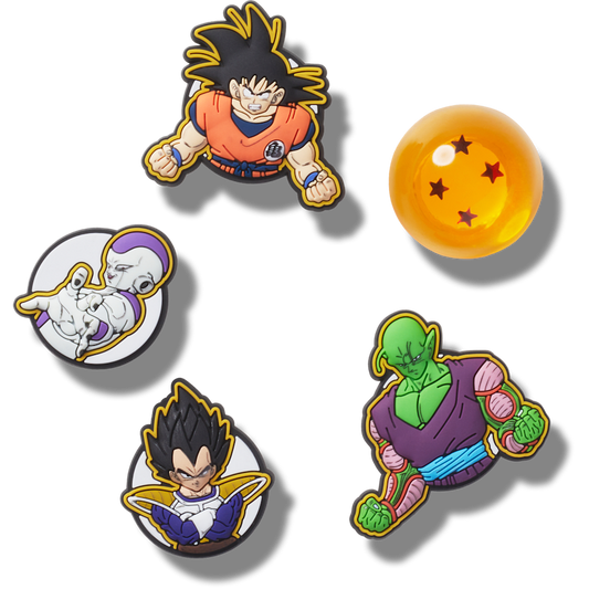 Crocs Discount Dragon Ball Z 5 Pack Jibbitz™ charms