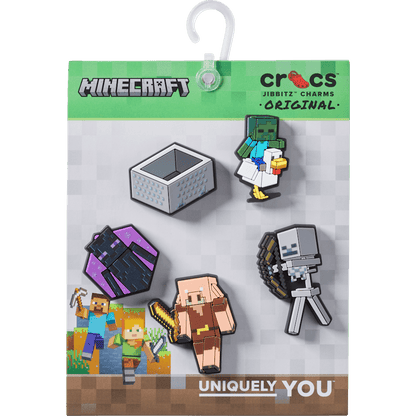 Crocs Great Value Minecraft 5 Pack Jibbitz™ charms