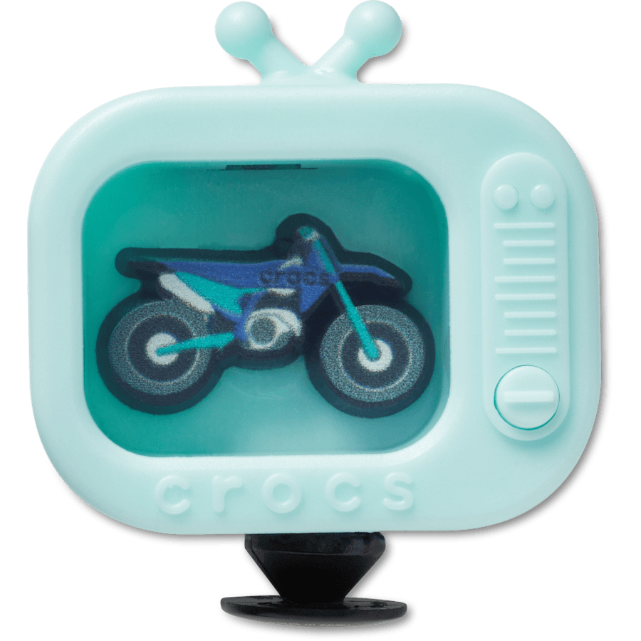 Crocs Latest Motorcycle TV Flashlight Jibbitz™ charms