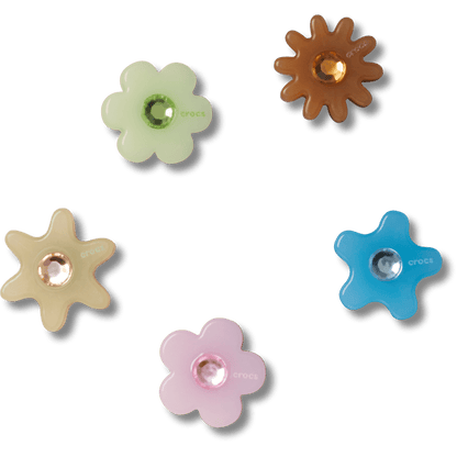 Crocs Signature Enlighten Flower 5 Pack Jibbitz™ charms