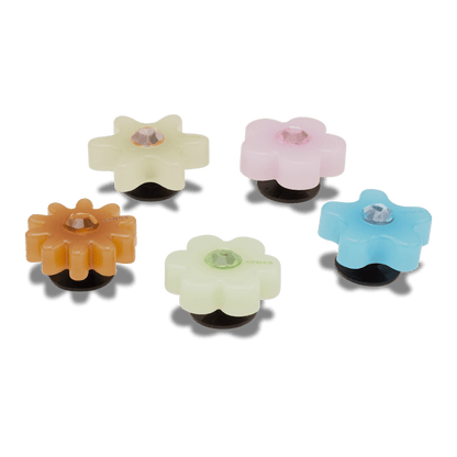 Crocs Signature Enlighten Flower 5 Pack Jibbitz™ charms