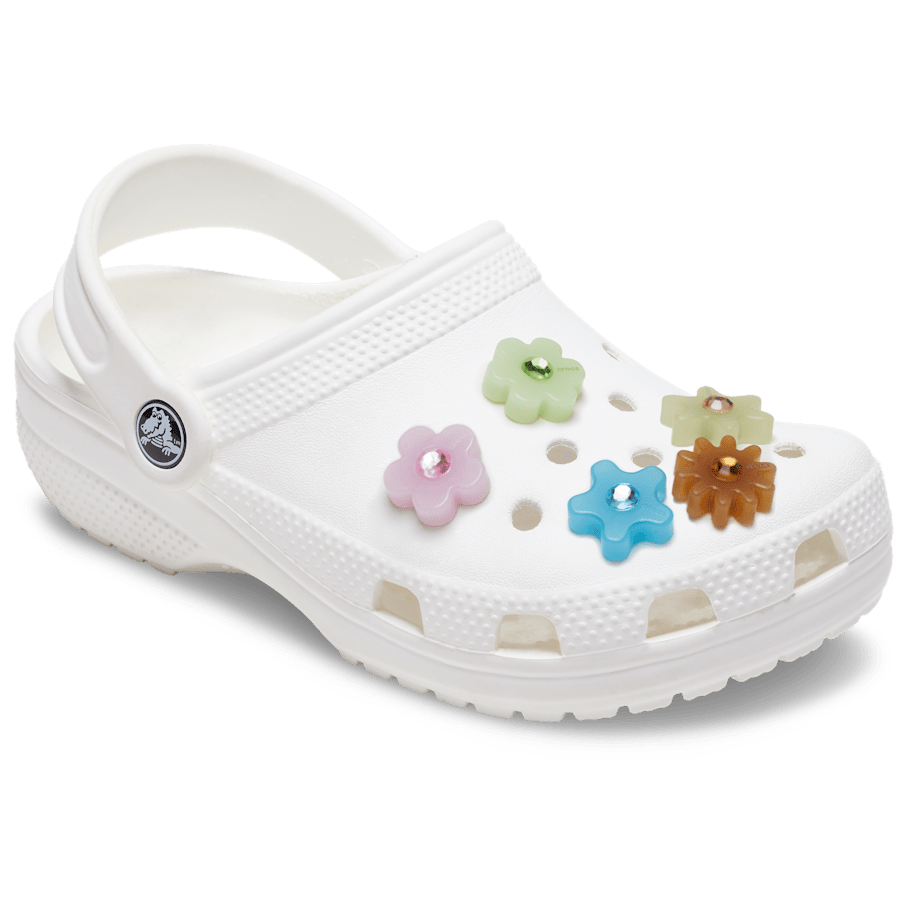 Crocs Signature Enlighten Flower 5 Pack Jibbitz™ charms