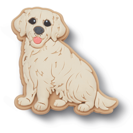 Crocs Best Price b'Golden Retriever Puppy Jibbitz Shoe Charm'