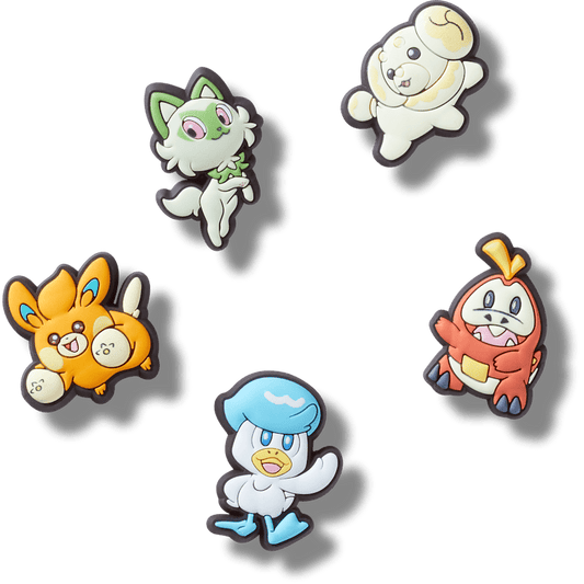 Crocs Value Pokemon Paldea 5 Pack Jibbitz™ charms