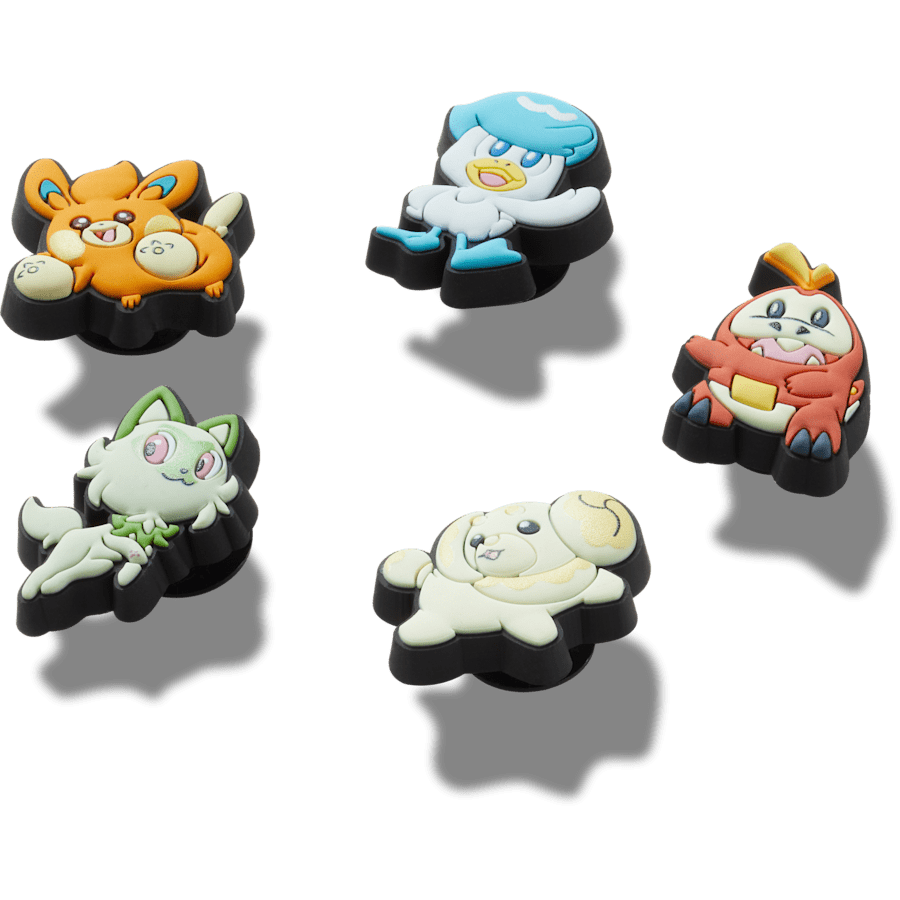 Crocs Value Pokemon Paldea 5 Pack Jibbitz™ charms