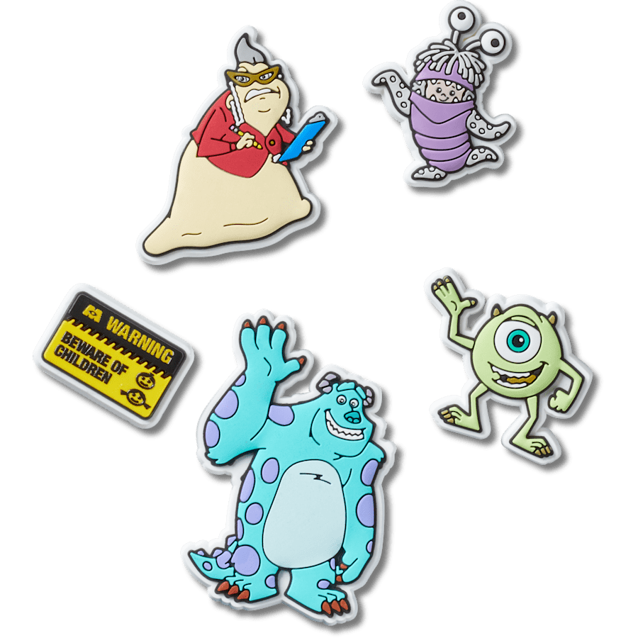 Crocs Featured Monsters Inc 5Pck Jibbitz™ charms