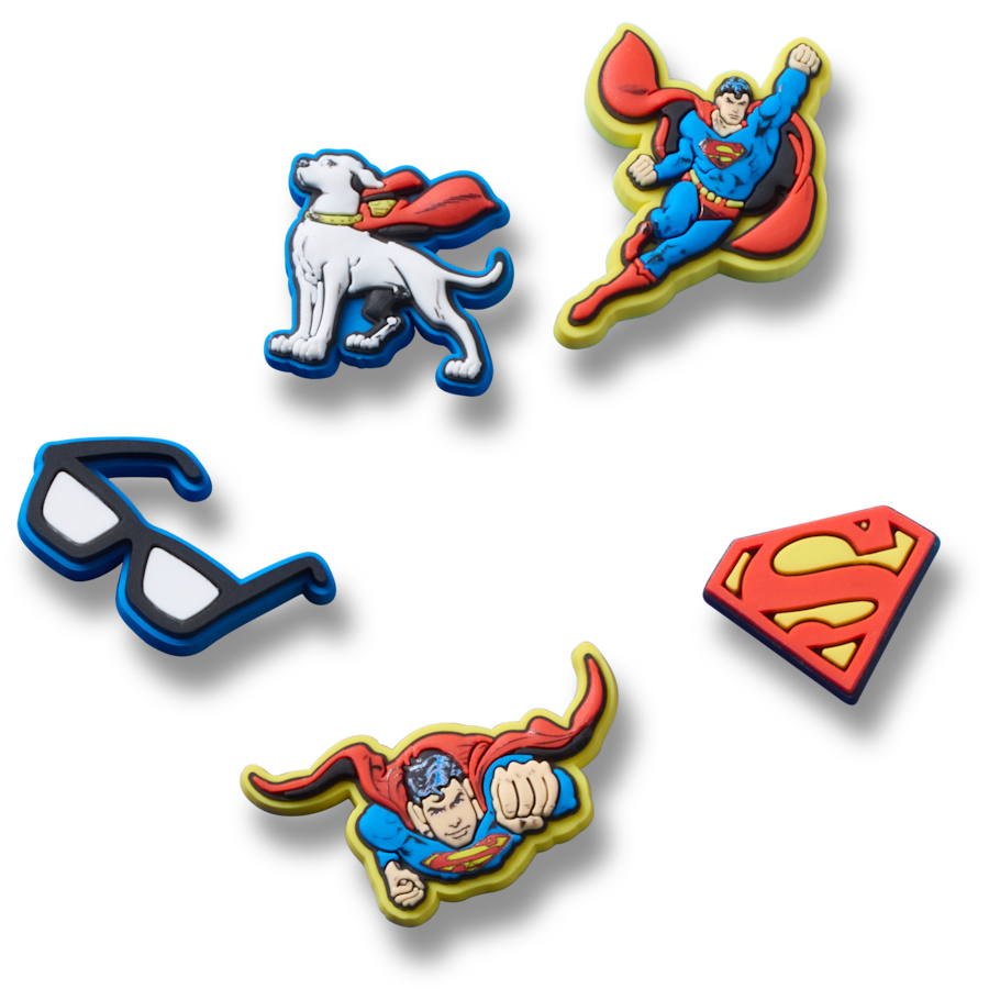 Crocs Everyday Superman 5 Pck Jibbitz™ charms