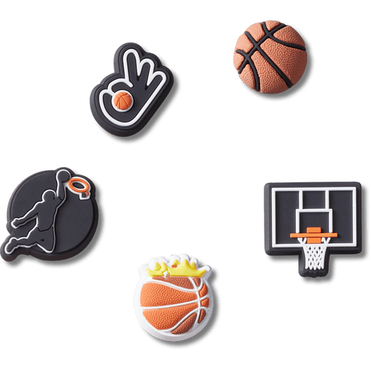 Crocs Trusted Basketball Team 5 Pack Jibbitz™ charms