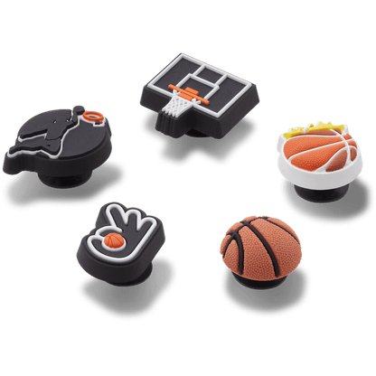 Crocs Trusted Basketball Team 5 Pack Jibbitz™ charms