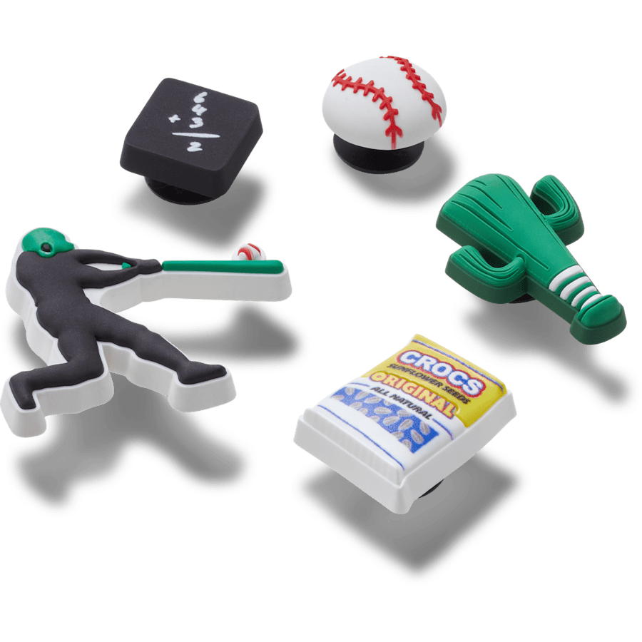 Crocs Quality Baseball Team 5 Pack Jibbitz™ charms