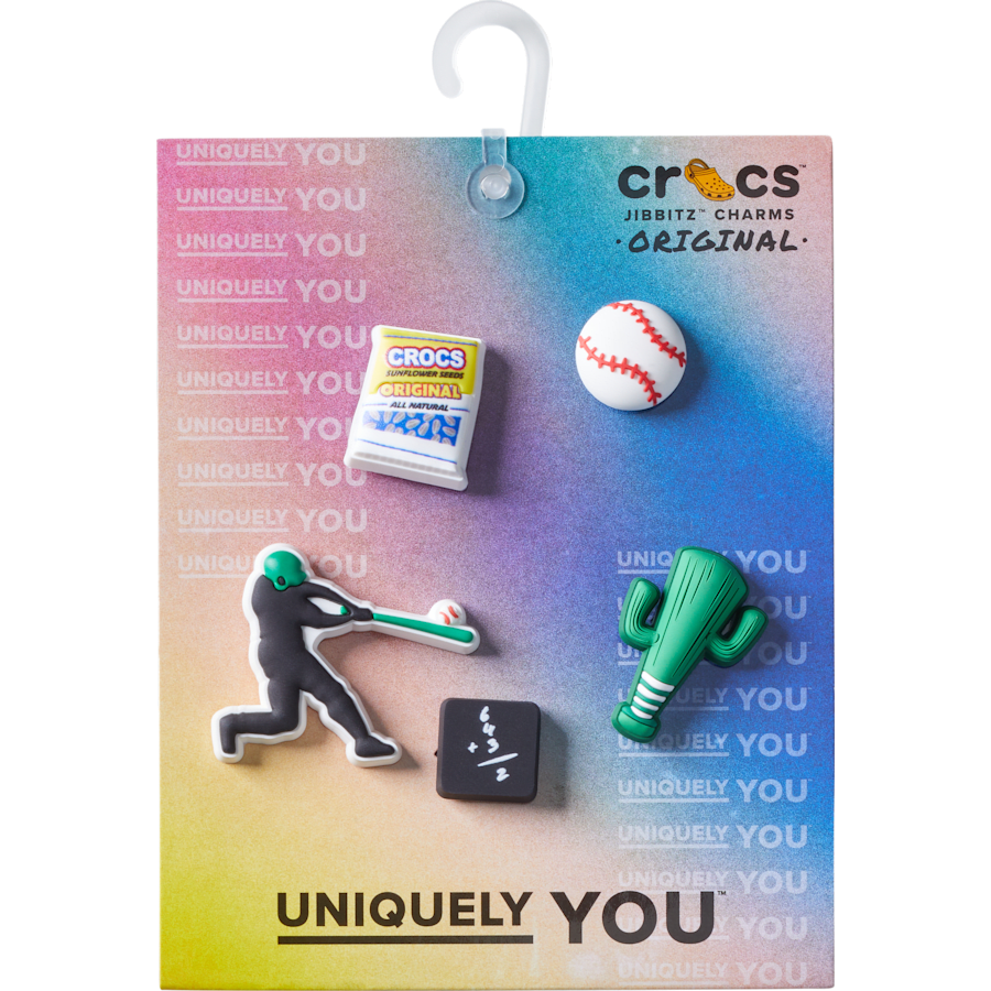Crocs Quality Baseball Team 5 Pack Jibbitz™ charms