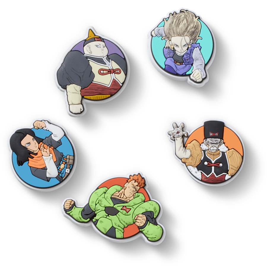 Crocs Quality Dragon Ball Z 5 Pack 2 Jibbitz™ charms