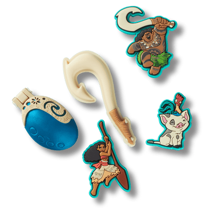 Crocs Quality Disney Moana 5 Pack Jibbitz™ charms