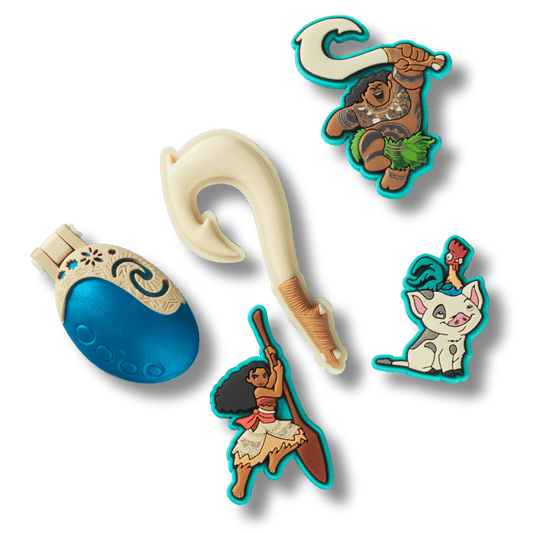 Crocs Quality Disney Moana 5 Pack Jibbitz™ charms