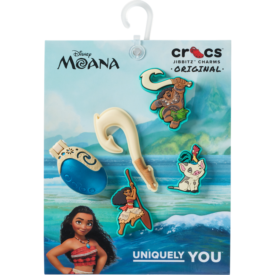 Crocs Quality Disney Moana 5 Pack Jibbitz™ charms