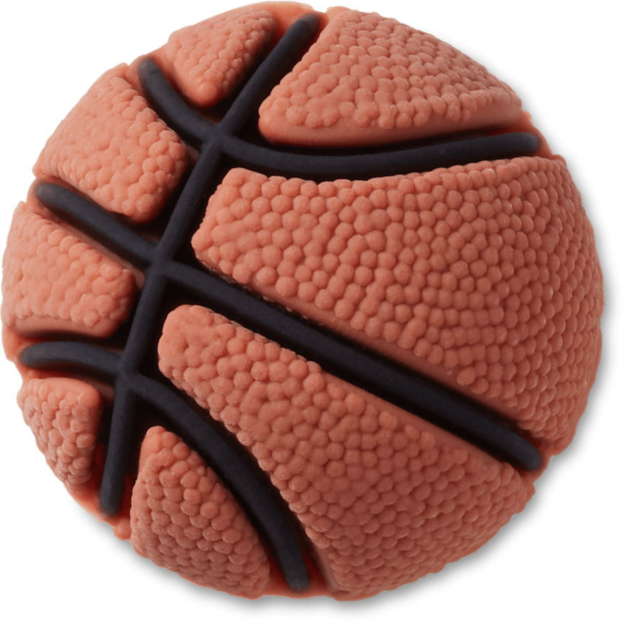 Crocs Special Offer Textured Basketball Jibbitz™ charms