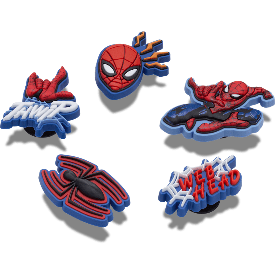 Crocs Signature Spiderman 5 Pack Jibbitz™ charms