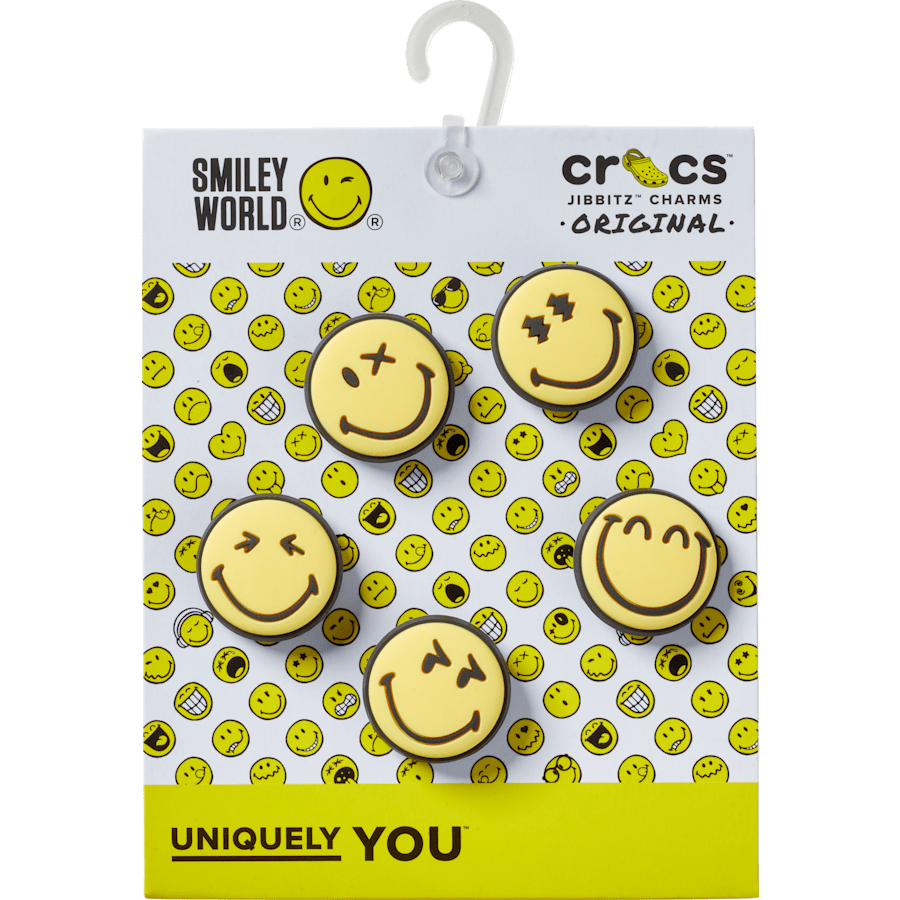 Crocs Essential Smileyworld 5Pck Jibbitz™ charms