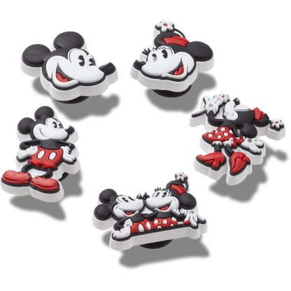 Crocs Everyday Mickey and Minnie PVC 5 Pack Jibbitz™ charms