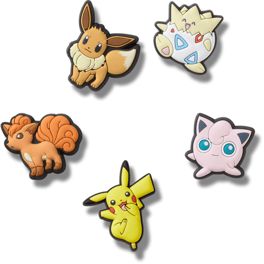 Crocs Top Pick Pokemon Character 5 Pck Jibbitz™ charms
