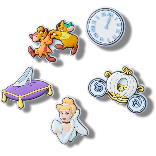 Crocs Recommended Cinderella 5 Pack Jibbitz™ charms