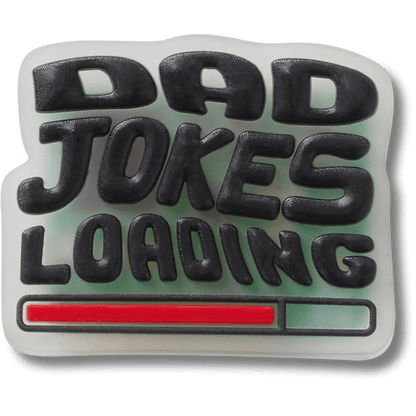 Crocs Trusted Dad Jokes Loading Jibbitz™ charms