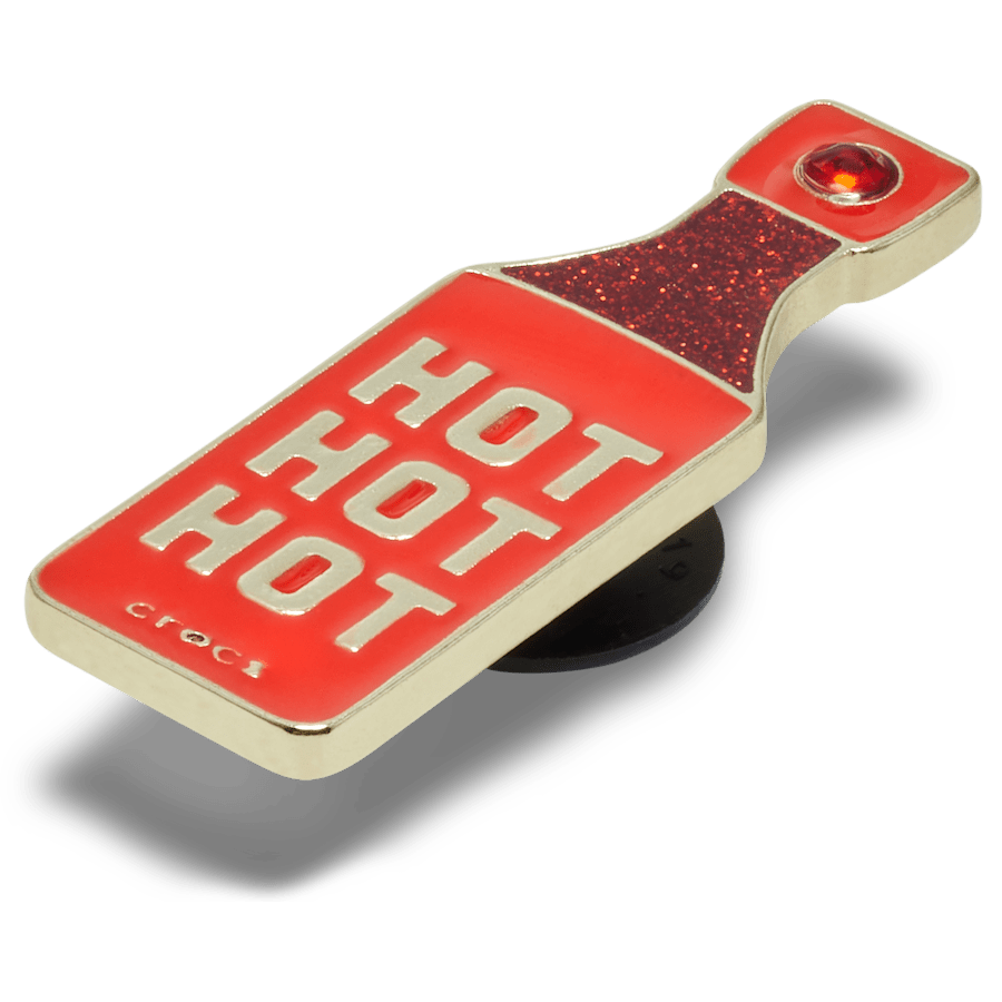 Crocs Quality Gold Hot Hot Hot Sauce Jibbitz™ charms