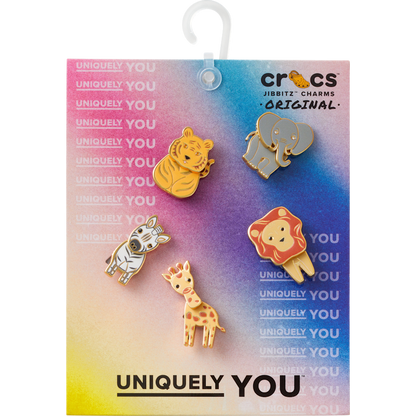 Crocs Value Enamel Safari 5 Pack Jibbitz™ charms