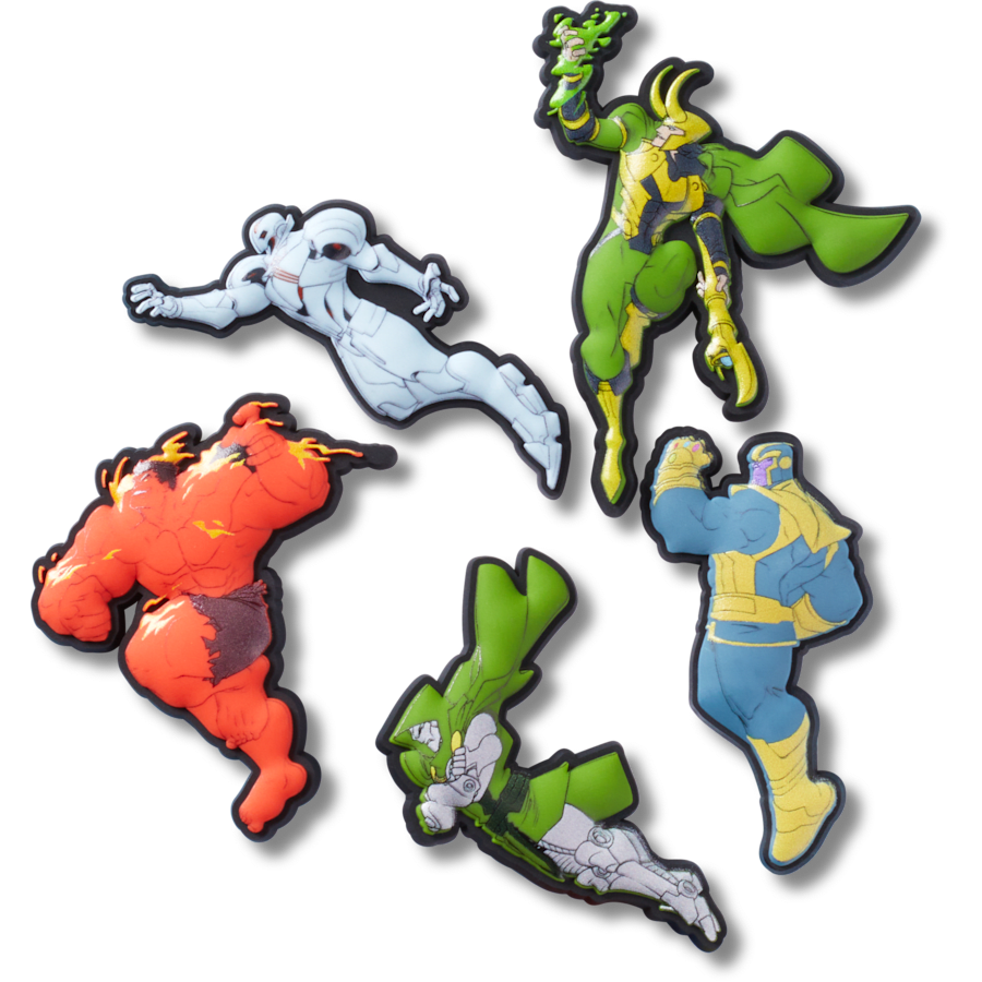 Crocs Featured Avengers Villains 5Pck Jibbitz™ charms
