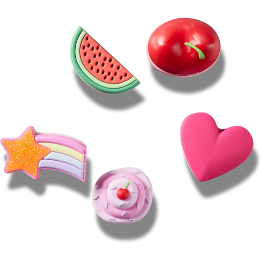 Crocs Signature Stacked Sweets 5 Pack Jibbitz™ charms