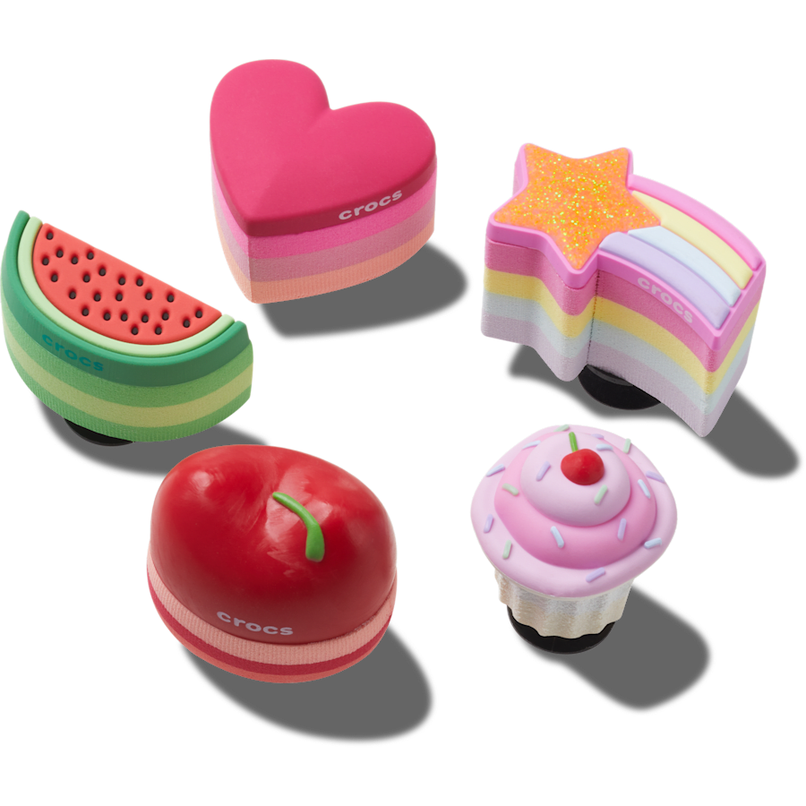 Crocs Signature Stacked Sweets 5 Pack Jibbitz™ charms