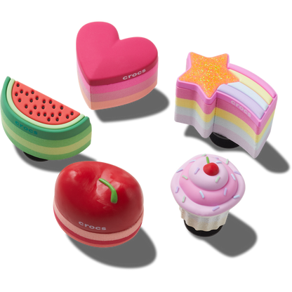 Crocs Signature Stacked Sweets 5 Pack Jibbitz™ charms