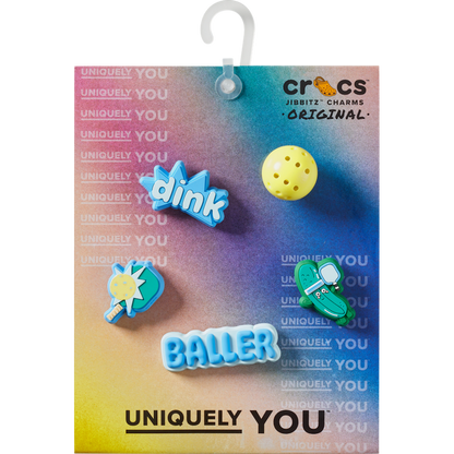 Crocs Best Price Pickle Ball 5 Pack Jibbitz™ charms