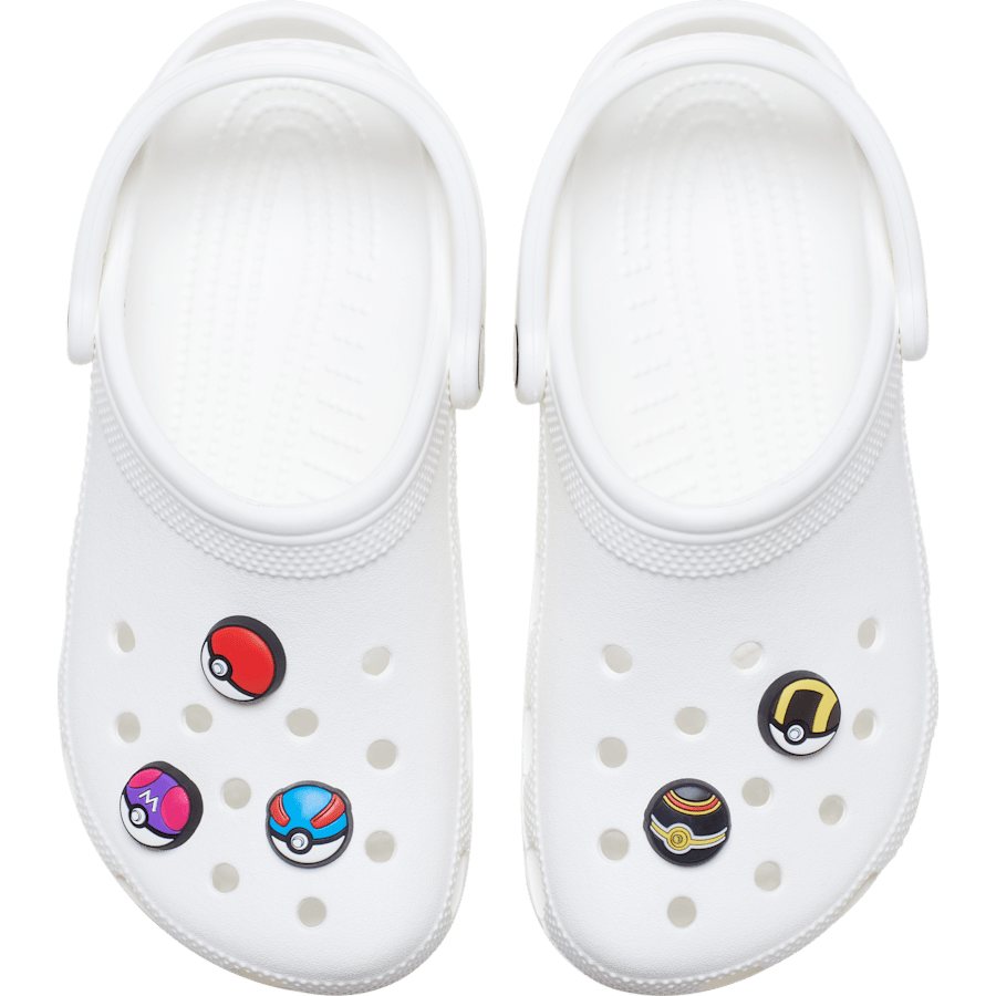 Crocs Hot Sale Poke Ball 5 Pack Jibbitz™ charms
