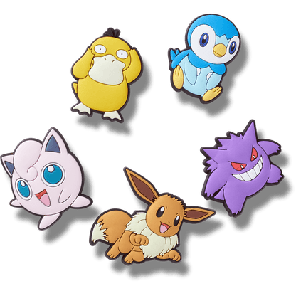 Crocs Recommended Pokemon Assrtd 5 Pck Jibbitz™ charms