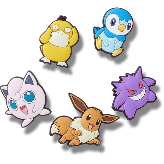 Crocs Recommended Pokemon Assrtd 5 Pck Jibbitz™ charms