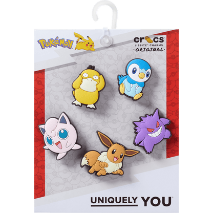 Crocs Recommended Pokemon Assrtd 5 Pck Jibbitz™ charms