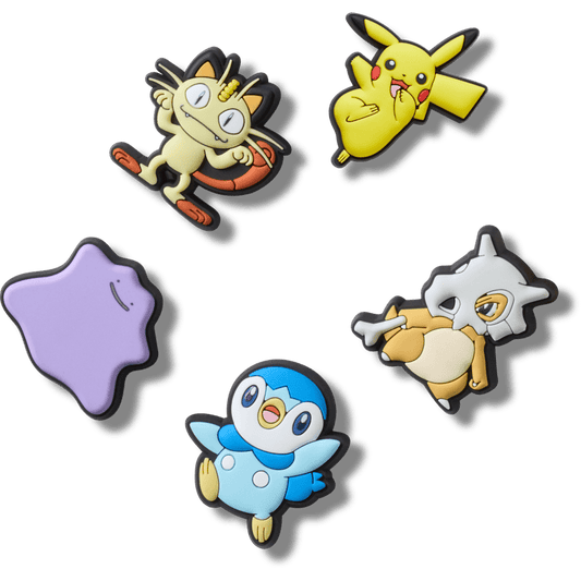Crocs Quality Pokemon Variety 5 Pck Jibbitz™ charms