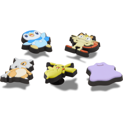 Crocs Quality Pokemon Variety 5 Pck Jibbitz™ charms